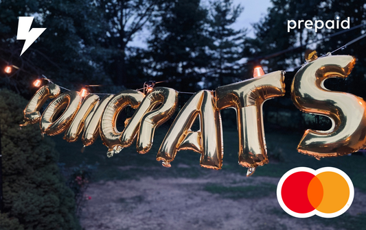 Congrats Prepaid Mastercard Gift Card