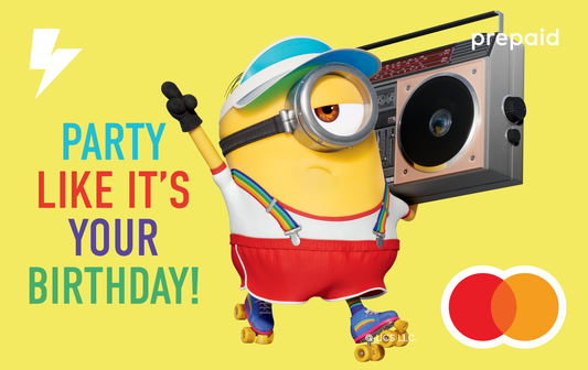 Minions Birthday Prepaid Card