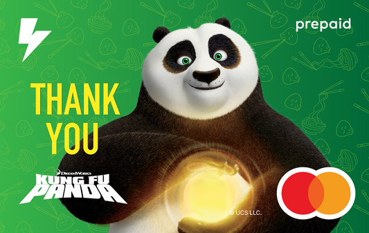 Kung Fu Panda Thank You Virtual Gift Card