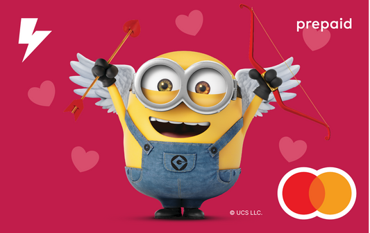 Minions LOVE themed card